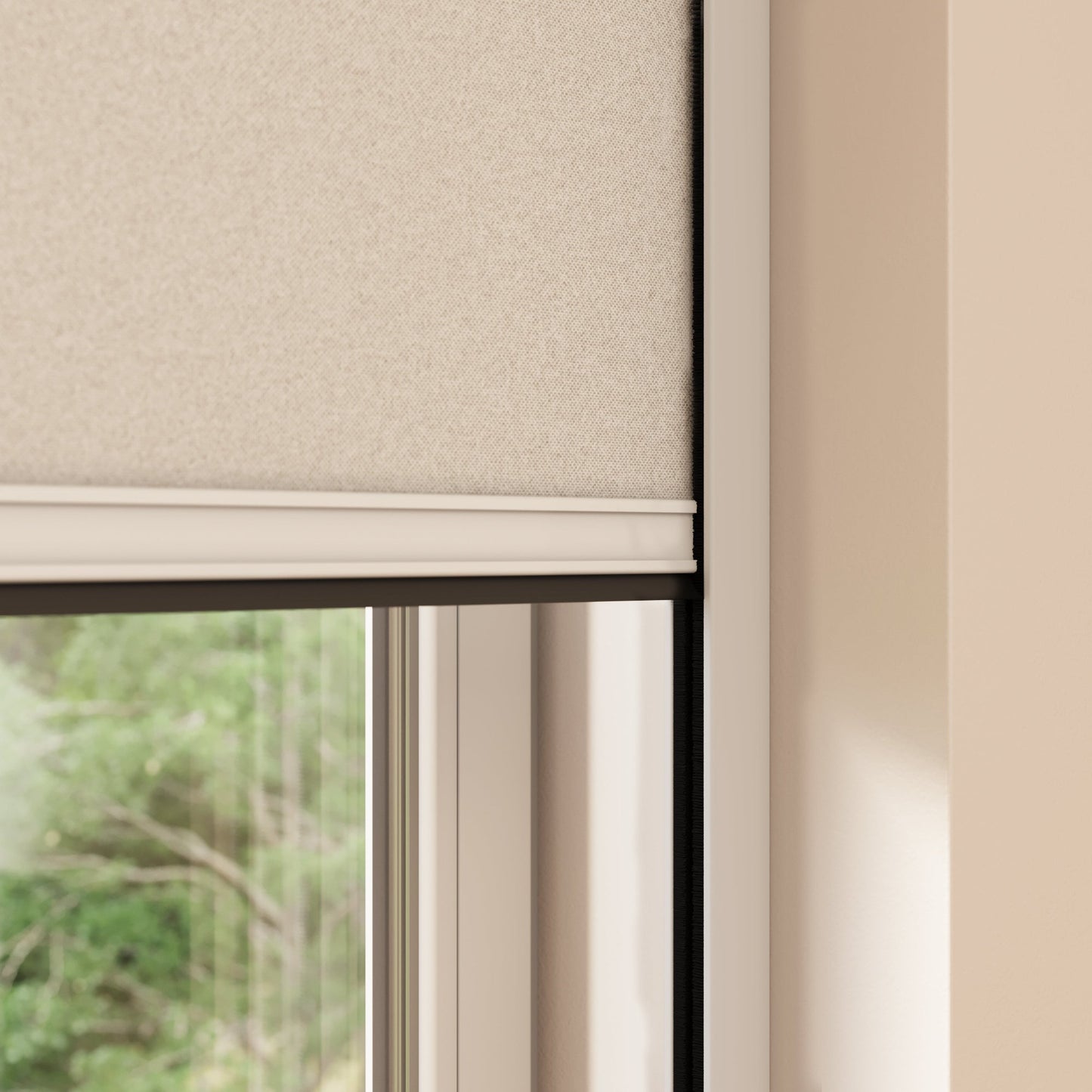 BlocOut Blackout Blind in PVC Iron