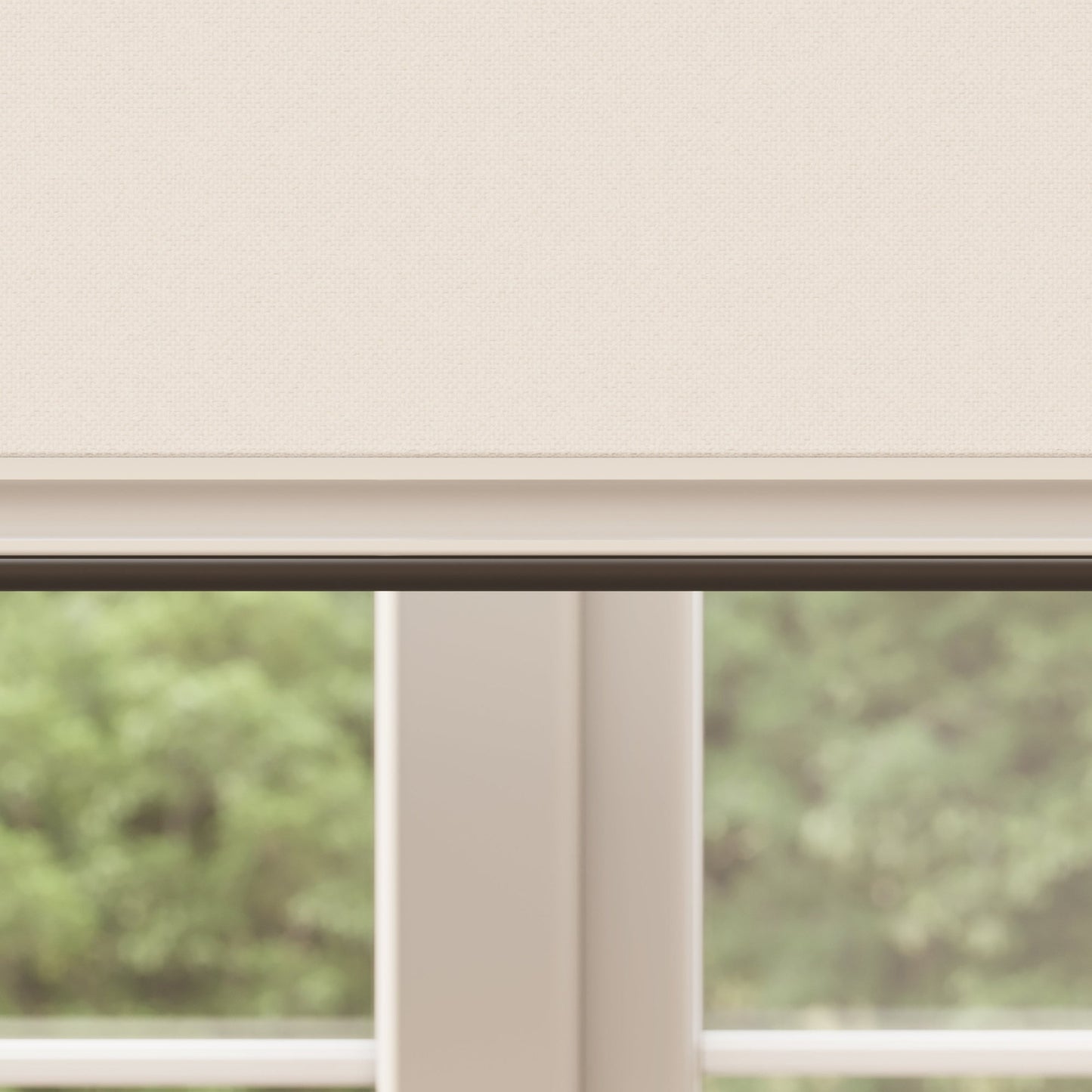 BlocOut Blackout Blind in Herringbone Light Grey