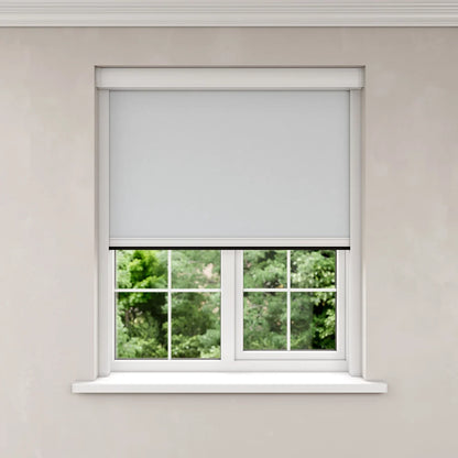 BlocOut Blackout Blind in PVC White