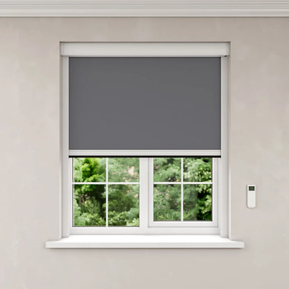 BlocOut Blackout Blind in PVC Iron