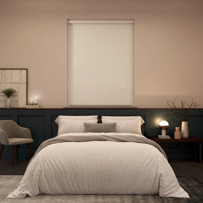 BlocOut Blackout Blind in Metallic Pearl Beige