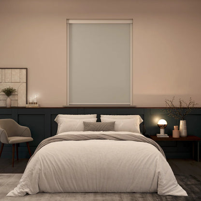 BlocOut Blackout Blind in PVC Grey