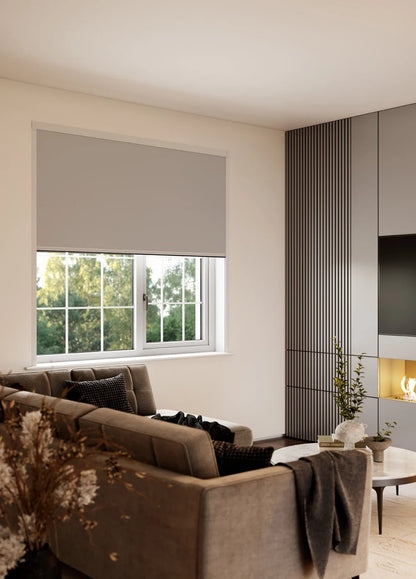 BlocOut Blackout Blind in Metallic Pale Gold